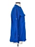 Calvin Klein 100% Polyester Blue Long Sleeve Blouse Size XS - photo 4