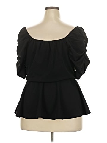 Ashley Stewart 3/4 Sleeve Blouse (view 2)