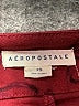 Aeropostale 100% Polyester Hearts Burgundy Skort Size XS - photo 3