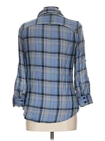 Seven7 3/4 Sleeve Button-Down Shirt (view 2)