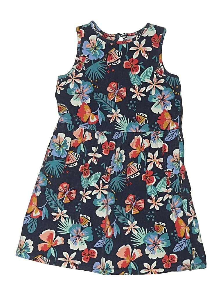 Pre-owned Rumi + Ryder Kids' Dress In Blue