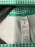 Nanette Lepore Checkered-gingham Teal Leggings Size M - photo 7