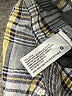 Merona 100% Cotton Plaid Gray Long Sleeve Button-Down Shirt Size XL - photo 8