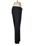 Banana Republic Solid Black Wool Pants Size 6 - photo 4