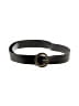 Unbranded 100% Leather Black Leather Belt Size L - photo 1