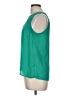 Creative Commune 100% Polyester Green Sleeveless Blouse Size M - photo 5