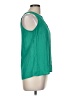 Creative Commune 100% Polyester Green Sleeveless Blouse Size M - photo 4