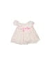 Little Lass 100% Polyester Pink Short Sleeve Blouse 9-12 MO / 12 MO - photo 1