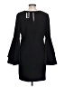 Milly Solid Black Casual Dress Size 12 - photo 2