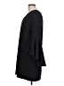 Milly Solid Black Casual Dress Size 12 - photo 5