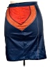 Stylewe Color Block Blue Faux Leather Skirt Size XXL (2XL) - photo 2