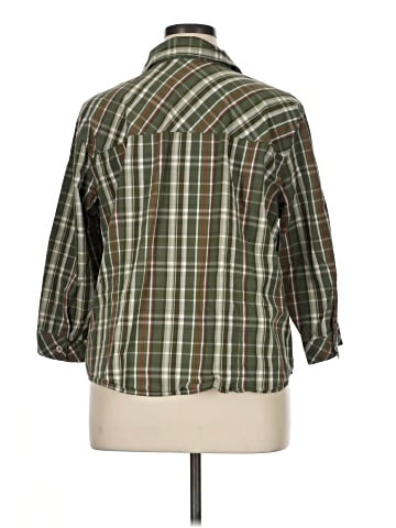 Erika 3/4 Sleeve Button-Down Shirt (view 2)