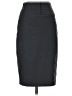 Express Design Studio Solid Gray Formal Skirt Size 0 - photo 1