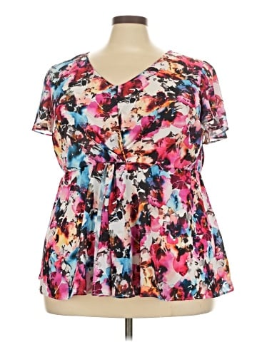 Torrid Short Sleeve Blouse (view 1)