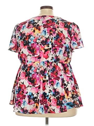 Torrid Short Sleeve Blouse (view 2)