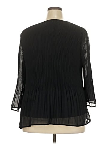 JM Collection 3/4 Sleeve Blouse (view 2)
