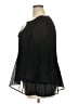 JM Collection 100% Polyester Black 3/4 Sleeve Blouse Size 2X - photo 5