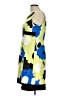 D.B.Y. Ltd Print Blue Casual Dress Size 12 - photo 5