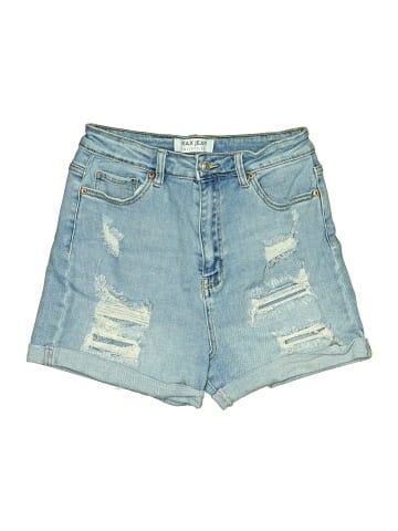 Wax Jean Denim Shorts (view 1)