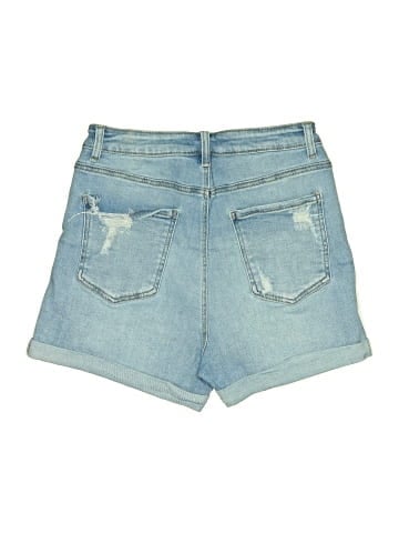 Wax Jean Denim Shorts (view 2)