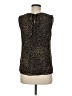 Tory Burch 100% Silk Brown Sleeveless Silk Top Size 6 - photo 2