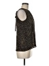Tory Burch 100% Silk Brown Sleeveless Silk Top Size 6 - photo 4