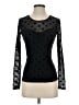 Guess Black Long Sleeve Top Size S - photo 1
