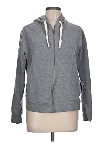 J.Crew Factory Store Zip Up Hoodie (view 1)