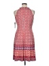 Wisp Print Red Casual Dress Size 14 - photo 2
