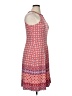 Wisp Print Red Casual Dress Size 14 - photo 4