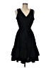 Calvin Klein 100% Polyester Black Cocktail Dress Size 6 - photo 1