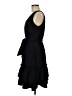 Calvin Klein 100% Polyester Black Cocktail Dress Size 6 - photo 5
