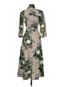 Zara Print Tan Casual Dress Size M - photo 2