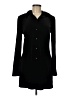 Linda Allard Ellen Tracy 100% Polyester Black Coat Size 8 - photo 1