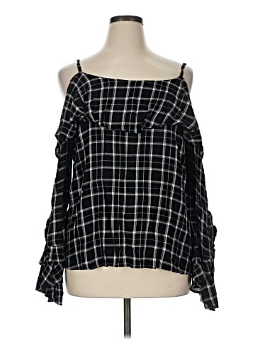 INC International Concepts 3/4 Sleeve Blouse (view 1)
