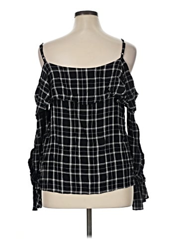 INC International Concepts 3/4 Sleeve Blouse (view 2)
