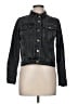 Topshop Black Denim Jacket Size 8 - photo 1