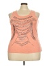 Vanity Orange Sleeveless Top Size XXL - photo 1