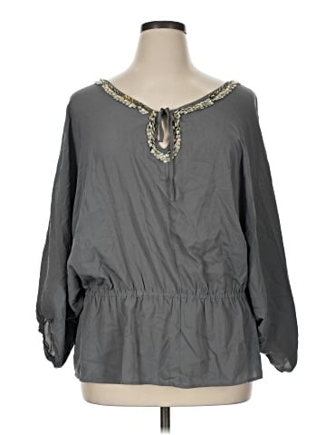 Grace Elements 3/4 Sleeve Blouse (view 1)