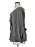 Grace Elements Gray 3/4 Sleeve Blouse Size XL - photo 5