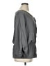 Grace Elements Gray 3/4 Sleeve Blouse Size XL - photo 4