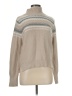 Jun & Ivy Chevron-herringbone Tan Pullover Sweater Size M - photo 1