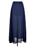 Alya 100% Polyester Solid Blue Casual Skirt Size S - photo 1