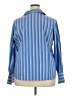 Fred David Stripes Blue Long Sleeve Button-Down Shirt Size 2X - photo 2
