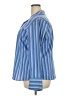 Fred David Stripes Blue Long Sleeve Button-Down Shirt Size 2X - photo 5
