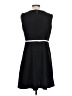Harper Solid Black Casual Dress Size 10 - photo 2