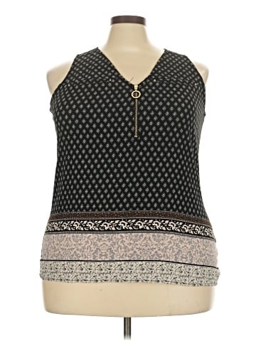 Tempted Hearts Sleeveless Blouse (view 1)