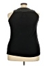 Tempted Hearts Black Sleeveless Blouse Size 2X - photo 2