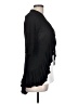 Express Design Studio 100% Rayon Black Cardigan Size L - photo 4