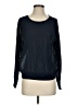 Vince. Blue Long Sleeve Silk Top Size XS - photo 1